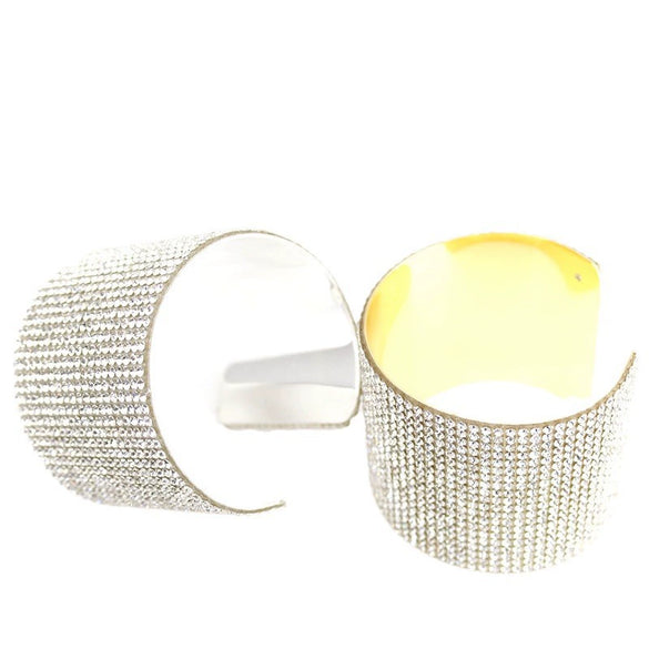 Women's Simple Geometric Alloy Diamond Bracelet
