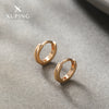 Women's Simple Geometric Alloy Electroplated Earrings
