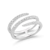 Women's Simple Geometric Alloy Three Circle Ring With Micro Inlaid Rhinestones Electroplated Fashion Ring