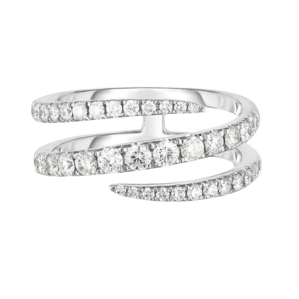 Women's Simple Geometric Alloy Three Circle Ring With Micro Inlaid Rhinestones Electroplated Fashion Ring
