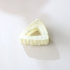 Women's Simple Geometric Baking Paint Hair Clip Horsetail Clip Grip Clip Claw Clip