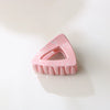 Women's Simple Geometric Baking Paint Hair Clip Horsetail Clip Grip Clip Claw Clip