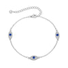 Women's Simple Geometric Copper Double Layer Anklet Adjustable Casual Foot Jewelry
