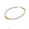 Women's Simple Geometric Handmade Imitation Pearl Bracelet
