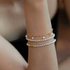 Women's Simple Geometric Handmade Imitation Pearl Bracelet