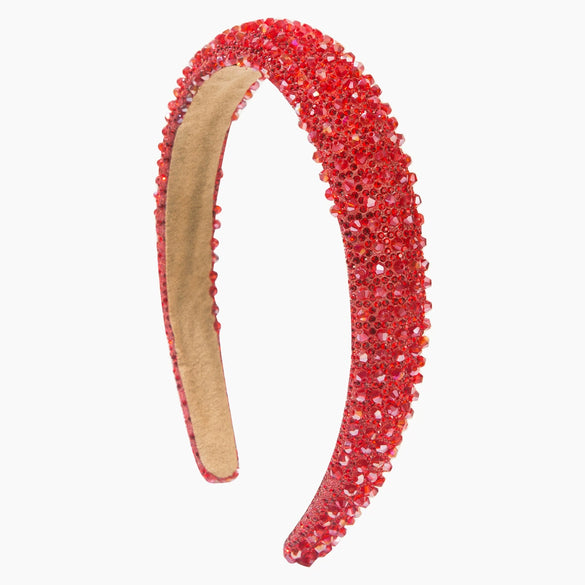 Women's Simple Geometric Plastic And Resin Inlaid Crystal Rhinestone Headband