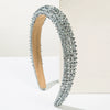 Women's Simple Geometric Plastic And Resin Inlaid Crystal Rhinestone Headband