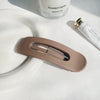Women's Simple Geometric Plastic Resin Handmade Duckbill Hairpin Clip