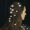 Women's Simple Geometric Rhinestone Electroplated Hairpin Hair Accessories