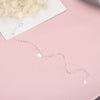 Women's Simple Geometric Round Silver Bracelet With Electroplated Finish Fashion Jewelry