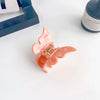 Women's Simple Handmade Acetic Acid Plate Butterfly Hair Grab Clip Hair Accessories