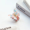 Women's Simple Handmade Acetic Acid Plate Butterfly Hair Grab Clip Hair Accessories