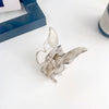 Women's Simple Handmade Acetic Acid Plate Butterfly Hair Grab Clip Hair Accessories