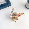 Women's Simple Handmade Acetic Acid Plate Butterfly Hair Grab Clip Hair Accessories