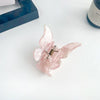 Women's Simple Handmade Acetic Acid Plate Butterfly Hair Grab Clip Hair Accessories
