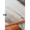 Women's Simple Light Luxury Titanium Steel Star Pendant Necklace With Zircon Clavicle Chain And Vacuum Plated Finish