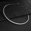 Women's Simple Rhinestone Thin Hair Hoop Diamond Style Daily Versatile Headband For Hair Accessories