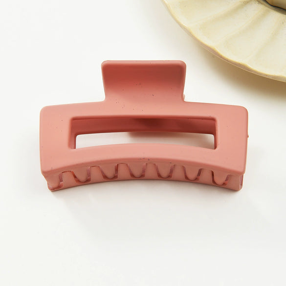 Women's Simple Square Acrylic Handmade Shark Clip Hairpin Headwear