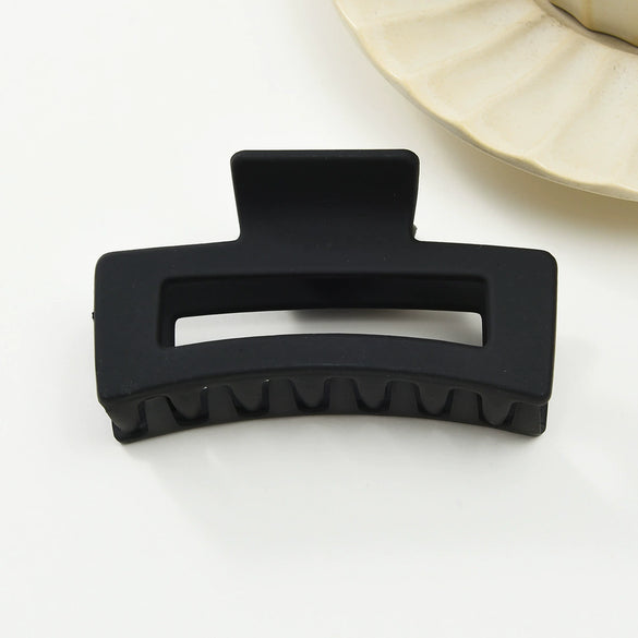 Women's Simple Square Acrylic Handmade Shark Clip Hairpin Headwear