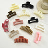 Women's Simple Square Acrylic Handmade Shark Clip Hairpin Headwear
