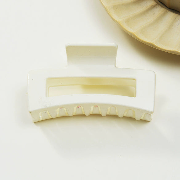 Women's Simple Square Acrylic Handmade Shark Clip Hairpin Headwear