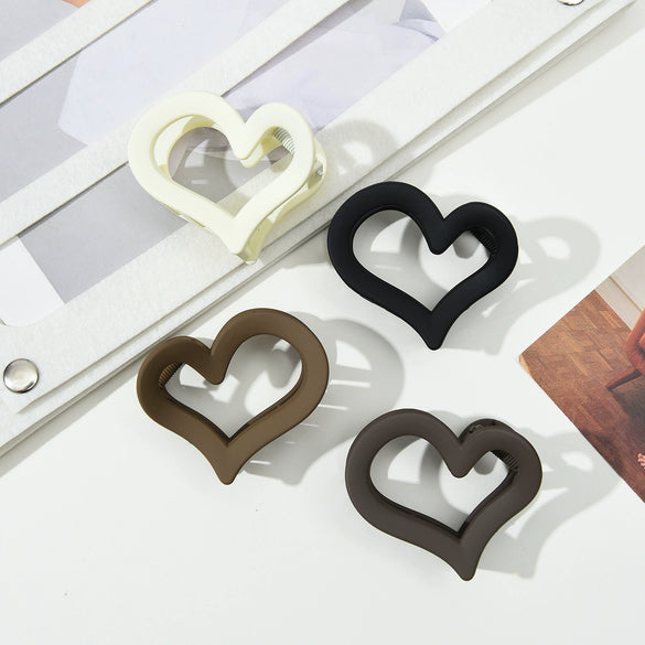 Women's Simple Square Acrylic Handmade Shark Clip Hairpin Headwear