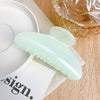 Women's Simple Square Acrylic Handmade Shark Clip Hairpin Headwear