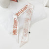 Women's Simulated Silk Long Narrow Decorative Scarf Thin Summer Ribbon Hair Tie And Bag Scarf