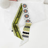 Women's Simulated Silk Long Narrow Decorative Scarf Thin Summer Ribbon Hair Tie And Bag Scarf