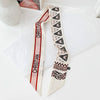 Women's Simulated Silk Long Narrow Decorative Scarf Thin Summer Ribbon Hair Tie And Bag Scarf