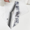 Women's Simulated Silk Long Narrow Decorative Scarf Thin Summer Ribbon Hair Tie And Bag Scarf