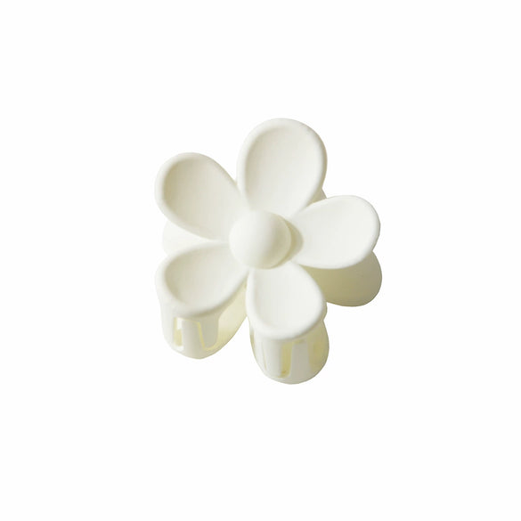 Women's Small Flower Hair Clip Frosted Baking Paint Style Accessories