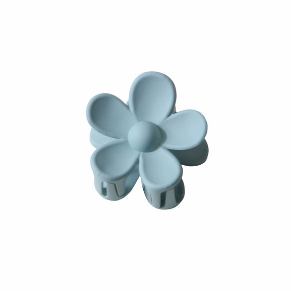 Women's Small Flower Hair Clip Frosted Baking Paint Style Accessories