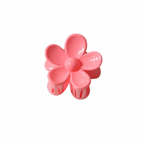 Women's Small Flower Hair Clip Frosted Baking Paint Style Accessories