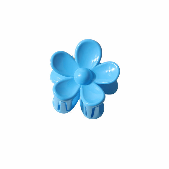 Women's Small Flower Hair Clip Frosted Baking Paint Style Accessories