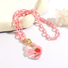 Women's Small Fresh Acrylic Butterfly Necklace With Geometric Pattern And Electroplating Process