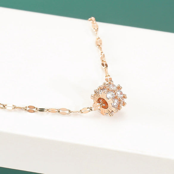 Women's Small Man Waist Titanium Steel Collarbone Chain With Electroplating Trendy Cold Style Niche Light Luxury Allmatch