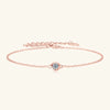 Women's Small Ufo Shaped Moissanite Silver 925 Electroplated Geometric Bracelet
