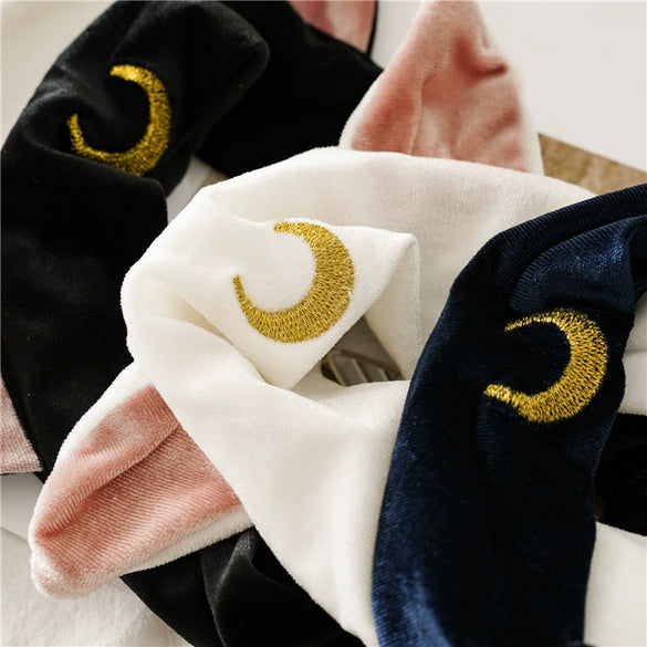 Women's Soft Cute Flannel Cat Ear Face Wash Headband With Animal Zodiac Pattern
