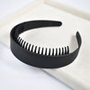 Women's Solid Color Lace Tooth Hairband Simple All Match Headband For Face Washing And Everyday Hair Styling