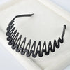 Women's Solid Color Lace Tooth Hairband Simple All Match Headband For Face Washing And Everyday Hair Styling