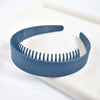 Women's Solid Color Lace Tooth Hairband Simple All Match Headband For Face Washing And Everyday Hair Styling