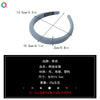 Women's Solid Color Padded Sponge Headband With Geometric Design Handmade Retro Hair Hoop For Face Washing And Everyday Styling