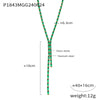 Women's Solid Color Zircon Titanium Steel And Glass Stone Necklace With Electroplating Treatment And Geometric Styling And All Over The Sky Star Design