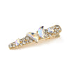 Women's Spring And Summer New Butterfly Rhinestone Crystal Duckbill Hairpin With Diamond Design And Electroplating