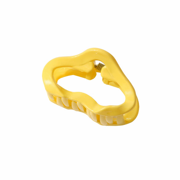 Women's Spring And Summer Small Cloud Grab Clip Ps Material Simple Style Baking Paint Hair Headwear