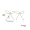 Women's Spring Small Fresh Crystal Beaded Artificial Crystal Bow Necklace