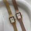 Women's Square Alloy Case Leisure Style Watch
