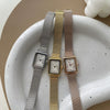 Women's Square Alloy Case Leisure Style Watch