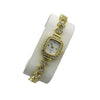 Women's Square Alloy Quartz Watch With Mineral Reinforced Glass Mirror And Stainless Steel Jewelry Buckle Simple Fashion Casual Style